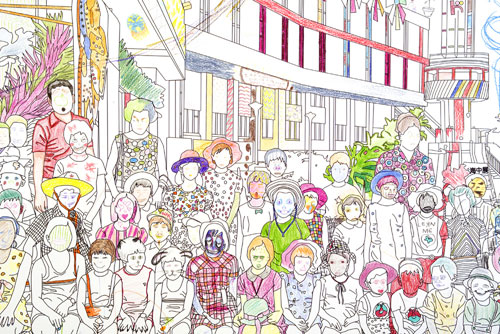 Mayumi Hamanaka, Studio Islander, Color Bubble