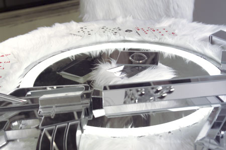 Taro Hattori Beaut Brute Mirror Guns Faux Fur