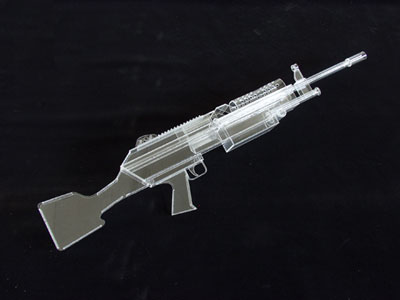 Taro Hattori Packed Plastic Guns M16 M249 Day Laborors