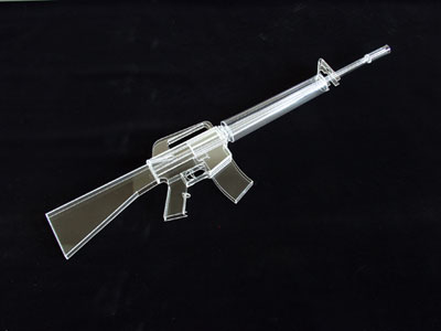 Taro Hattori Packed Plastic Guns M16 M249 Day Laborors